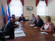 ルカベツ ユジノ・サハリンスク市議会副議長に表敬訪問しました