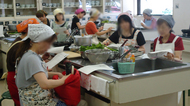 韓国料理教室を開催しました。