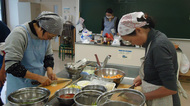 韓国料理教室の様子