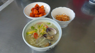 韓国料理教室～バジラカルグッスとカクテキ、ねぎの和え物