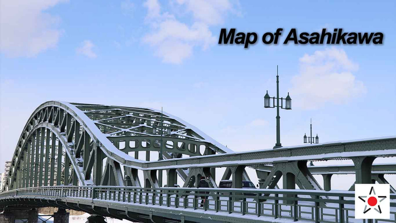 Map of Asahikawa
